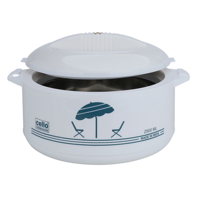 Steel Al Saif Gallery food warmer, 2.5 liters - white product image 3