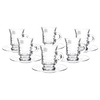 Al Saif Gallery Crystal Serving Set and Cups, 18 Pieces - Clear product image 4