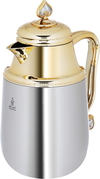 Al Saif Gallery Plastic Thermos Set (Fatima), 1 liter - 0.75 litres, 2 pieces - silver product image 8