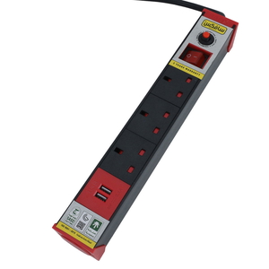 Al Saif Gallery electrical hub, 3 yards, 3 outlets - black product image