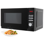 Edison Emw-20Dbxx Microwave Steel, 700 Watts, 20 Liters, Power Level 5, Digital Display, Button Control, Rectangle - Black product image 1