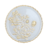 Al Saif Gallery glass dessert plate, 20 x 20 x 2 cm, circular - white product image 2