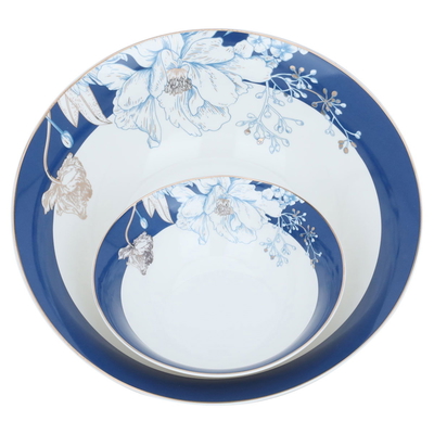 طقم سفرة بورسلان السيف غاليري، 86 قطعة - أبيض product image 4