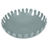 Al Saif Gallery painted iron serving bowl, 31x31x8.6 cm, round - light green product image 2