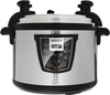 Edison Electric Pressure Cooker, 2000 Watt, 15 Liter, 10 Cooking Functions, Granite Bowl, - Silver Black product image 1