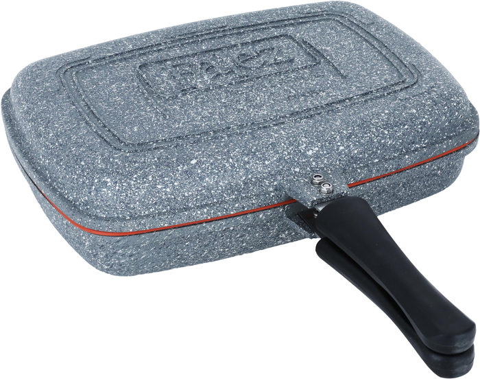 Falez double-sided granite frying pan, 34 cm, rectangular - grey product image 3