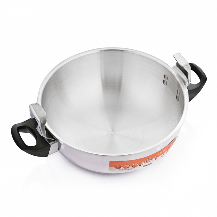 Al Saif Gallery Aluminum Steam Pressure Cooker, 9 Litres, 32 Cm - Silver product image 3