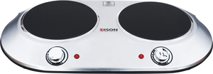 Edison Stove, 2400 Watts, 2 Burners - Silver product image