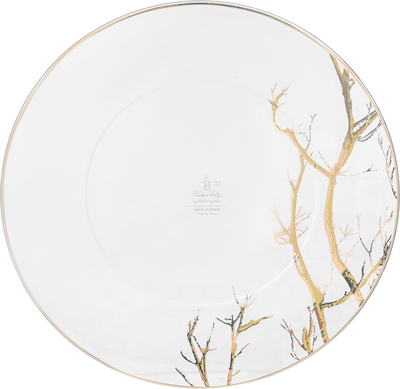 طقم سفرة بورسلان السيف غاليري، 61 قطعة - ابيض ذهبي product image 9