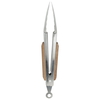 Steel Tweezers with Saif Gallery Wood Hand, 9 Inch - Silver product image 4