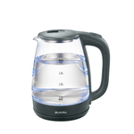 Buarn Professional Kb-G803 Glass Electric Kettle, 1800 Watt, 1.8 Liter - Clear Black product image 1