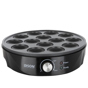 Edison Mini Pancake Maker, 14 Piece, 1000 Watts - Black product image