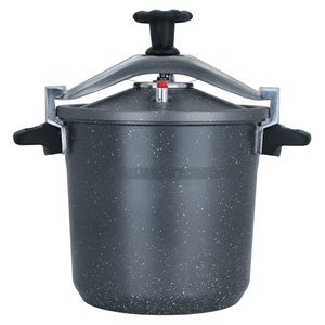 Al Saif Gallery Al Asouf granite pressure cooker, 10 litres, side handles - grey product image