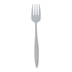 Al Saif Gallery steel sweet forks, engraved, 6 pieces - silver product image 4