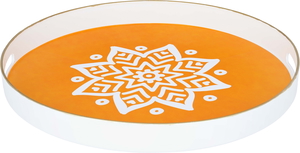 Al Saif Gallery Plastic Serving Topper, 42 cm, Round - Orange product image