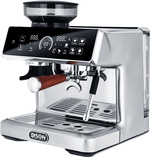 محضر قهوة استيل إديسون باريستا برو، 2450 واط، 2.8 لتر،20 بار، BD-CM601D - فضي product image 3