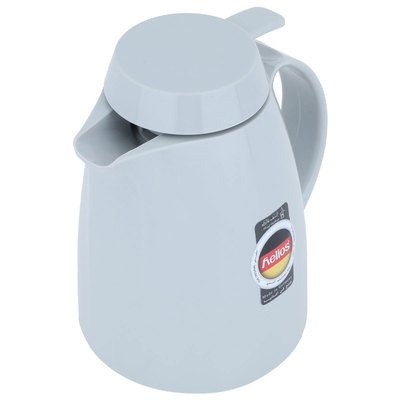ترمس هيليوز، 300 مل، حافظة داخلية زجاج، هيكل خارجي بلاستيك - رمادي غامق product image 2
