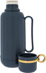 Al Saif Gallery Plastic Rahal Thermos, 1 Liter - Dark Blue product image 3