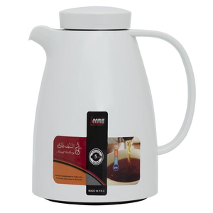 Al Saif Gallery Lima Glass Thermos, 1 Liter - White product image