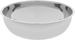 Al Saif Gallery Steel Deep Bowl, Large - Silver product image 1