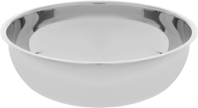 Al Saif Gallery Steel Deep Bowl, Large - Silver product image 1