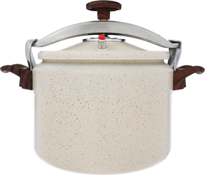 Volcano Granite Pressure Cooker, 15 Liter - Light Beige product image