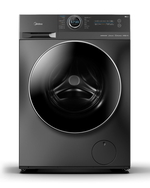 Midea Mf200D100Wtsa Washer & Dryer, Front Load, 10 Kg, 1400 Rpm, 16 Programs - Gray product image 1