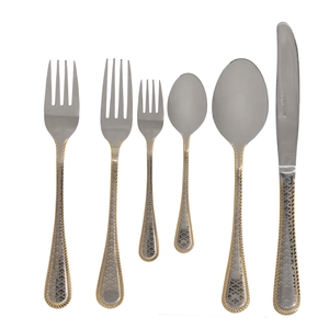 Al Saif Gallery steel spoon set, 30 pieces - silver product image