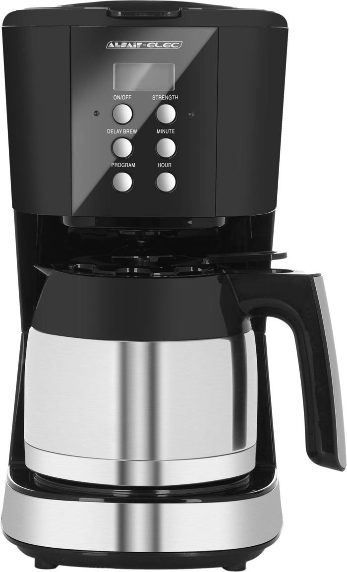 Al Saif Elec La Vista Coffee Maker, 1.0 Liter, 900 Watt - Black product image 1