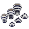 Al Saif Gallery Porcelain Vase Set, 3 Pieces - Blue product image 2