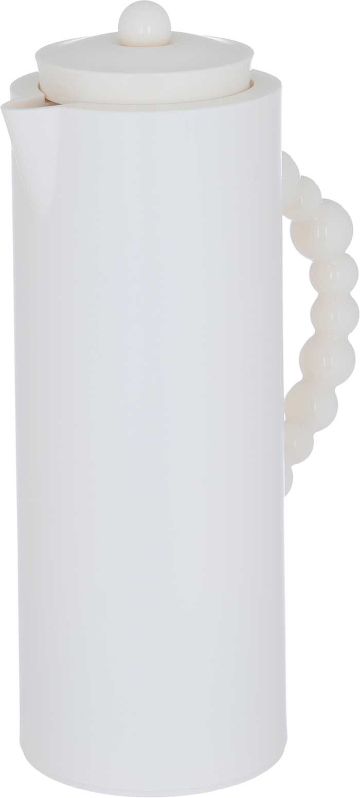 Al Saif Gallery plastic thermos, (Royal), 1 liter - white product image 2