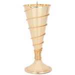 مبخرة استيل السيف غاليري، شكل حلزوني - ذهبي product image 1