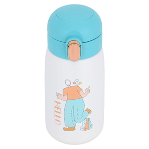 Al Saif Gallery Plastic Water Bottle for Children, 420 ml - Transparent product image