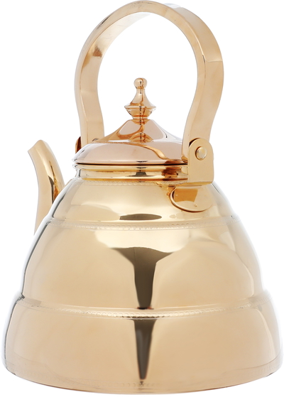 Marhaba Diriyah Alsaif Plus Steel Al Saif Plus Dallah and Jug, 2 pieces, 1.4/2 litres, large - gold product image 6