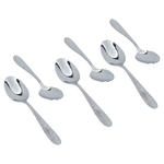 Al Saif Gallery steel cutlery set, 24 pieces - silver product image 4