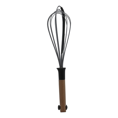 Al Saif Gallery Steel Egg Beater, Wooden Handle - Black product image 3