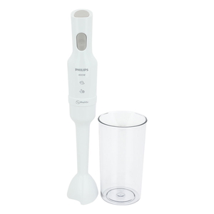 Philips Electric Hand Blender Steel, 400 Watt, 1 Speed, Advanced Blending Technology - White product image