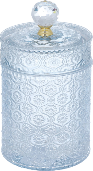 Al Saif Gallery glass candy bar, 19 x 10.5 x 10.5 cm - light blue product image