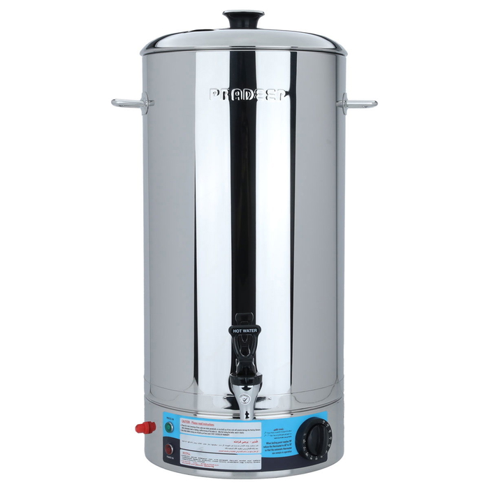 Edison water kettle, 27 litres, silver product image 1