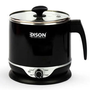 Edison Electric Rice Cooker, 1.8 liters, 1000 watts - Black product image