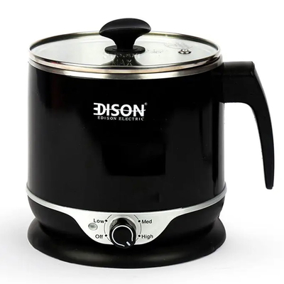 Edison Electric Rice Cooker, 1.8 liters, 1000 watts - Black product image 1