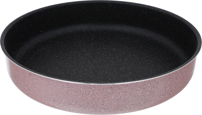 Al Saif Gallery granite trays set, 3 pieces, 26 x 30 x 34 cm - pink product image 2