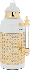 Al Saif Gallery Sarah Steel Thermos Set, 1/1 Liter, 2 Pieces - Pearl Gold product image 3