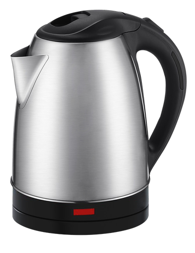 Gvc Pro Gvckt-2130H Steel Kettle, 2.5 Liter, 1800 Watt - Black Silver product image 1