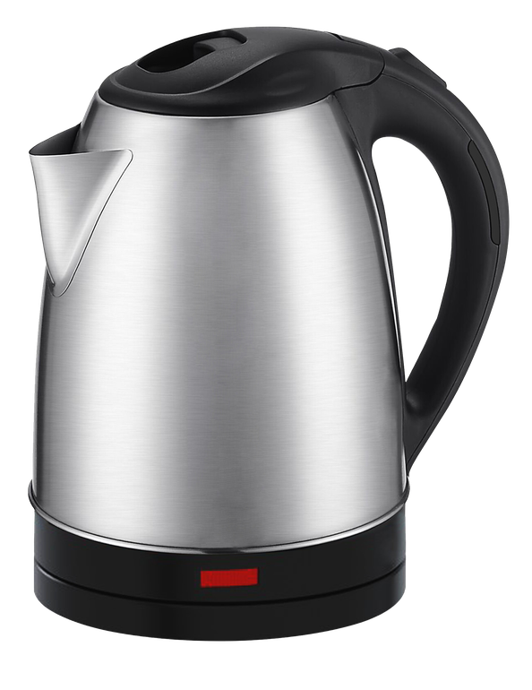 Gvc Pro Gvckt-2130H Steel Kettle, 2.5 Liter, 1800 Watt - Black Silver product image 1