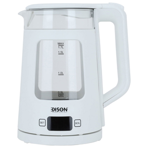 Edison Electric Kettle, 1.7L, 2200W - White product image