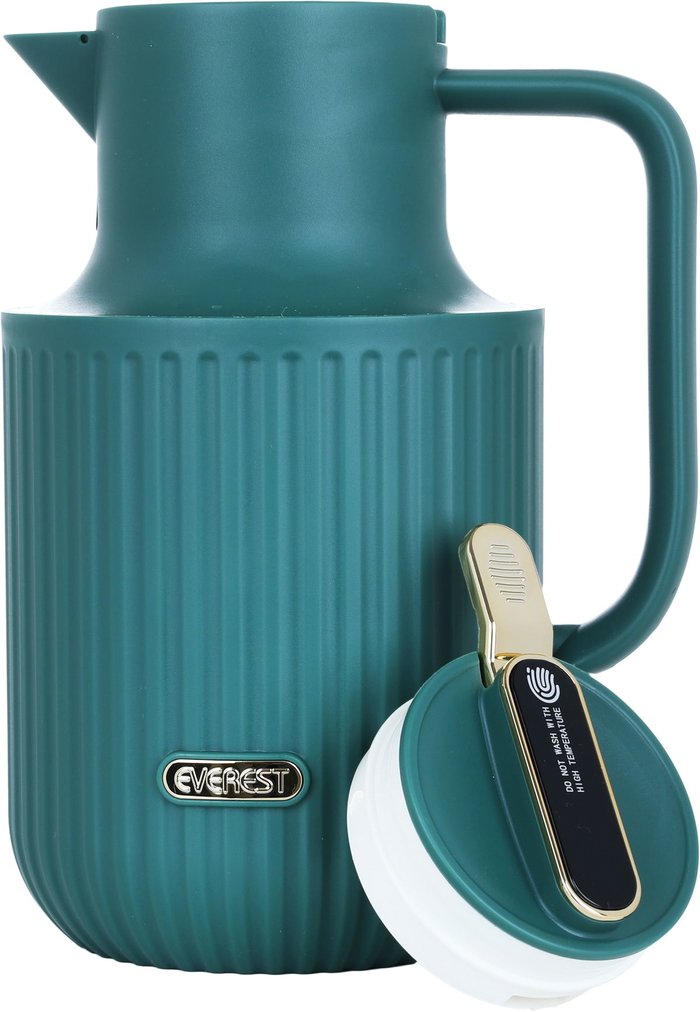 Everest Al Saif Gallery plastic thermos, 1.5 litres, gilded - green product image 4