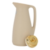 Timeless plastic thermos, 1 liter, squeeze - beige product image 3