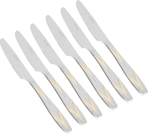 Al Saif Gallery Steel Knife Set, 6 Pieces - Silver product image