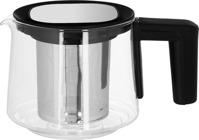 Edison samovar kettle, with 2x1 glass teapot, 2L/1.0L, 2200W - Clear product image 4